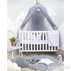 Outgeek Mosquito Net Romantic Lace Mosquito Netting Curtain Dome Bed Canopy for Kids Women Girls Bedroom Nursery Decor
